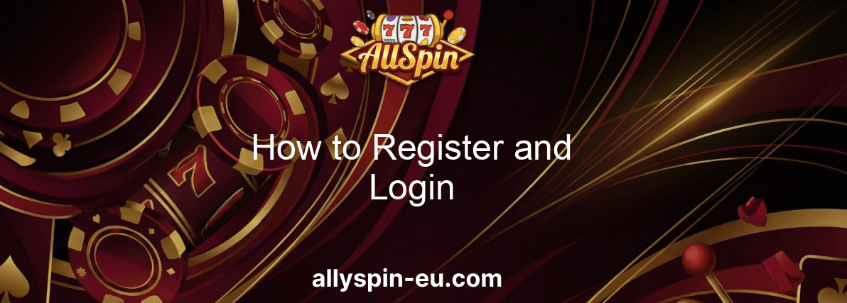 Allyspin Casino How To Register And Login Allyspin Casino How To Register And Login