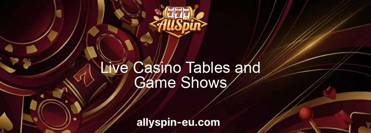 Allyspin Casino Live Casino Tables And Game Shows Allyspin Casino Live Casino Tables And Game Shows