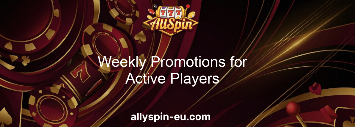 Allyspin Casino Weekly Promotions For Active Players Allyspin Casino Weekly Promotions For Active Players
